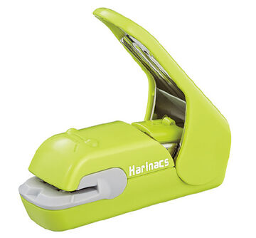 Stapleless stapler Harinacs Press type 5 sheets Green,Green, small image number 0