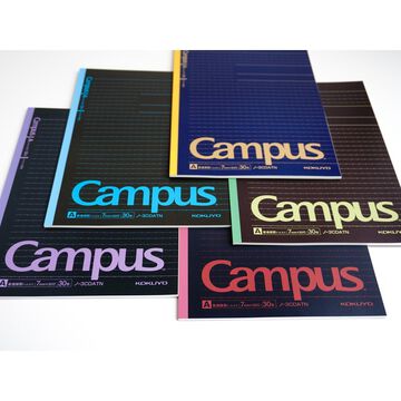 Campus Notebook Set of 5 black color 6mm Dot line B5,Black, small image number 2