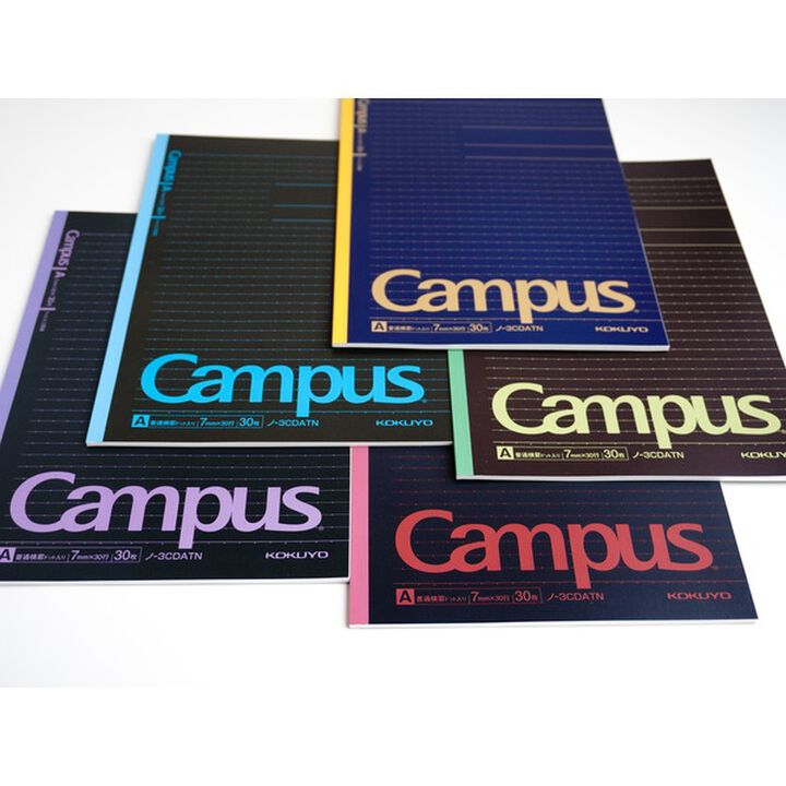Campus Notebook Set of 5 black color 6mm Dot line B5,Black, medium image number 2