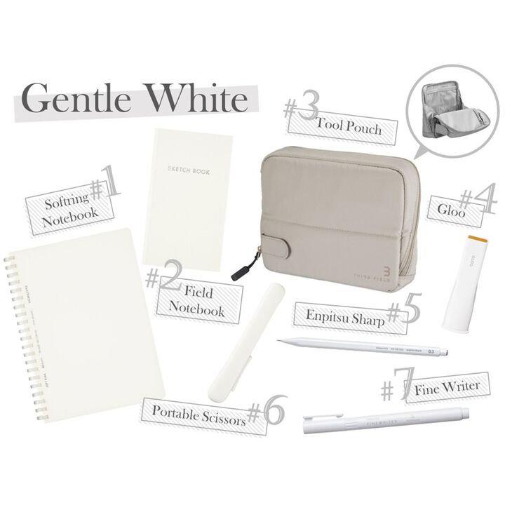 Gentle White,, medium