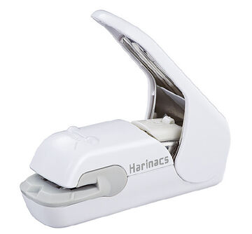 Stapleless stapler Harinacs Press type 5 sheets White,White, small image number 0