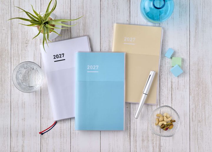 Jibun Techo Diary 2027 A5 slim White,White, medium image number 25