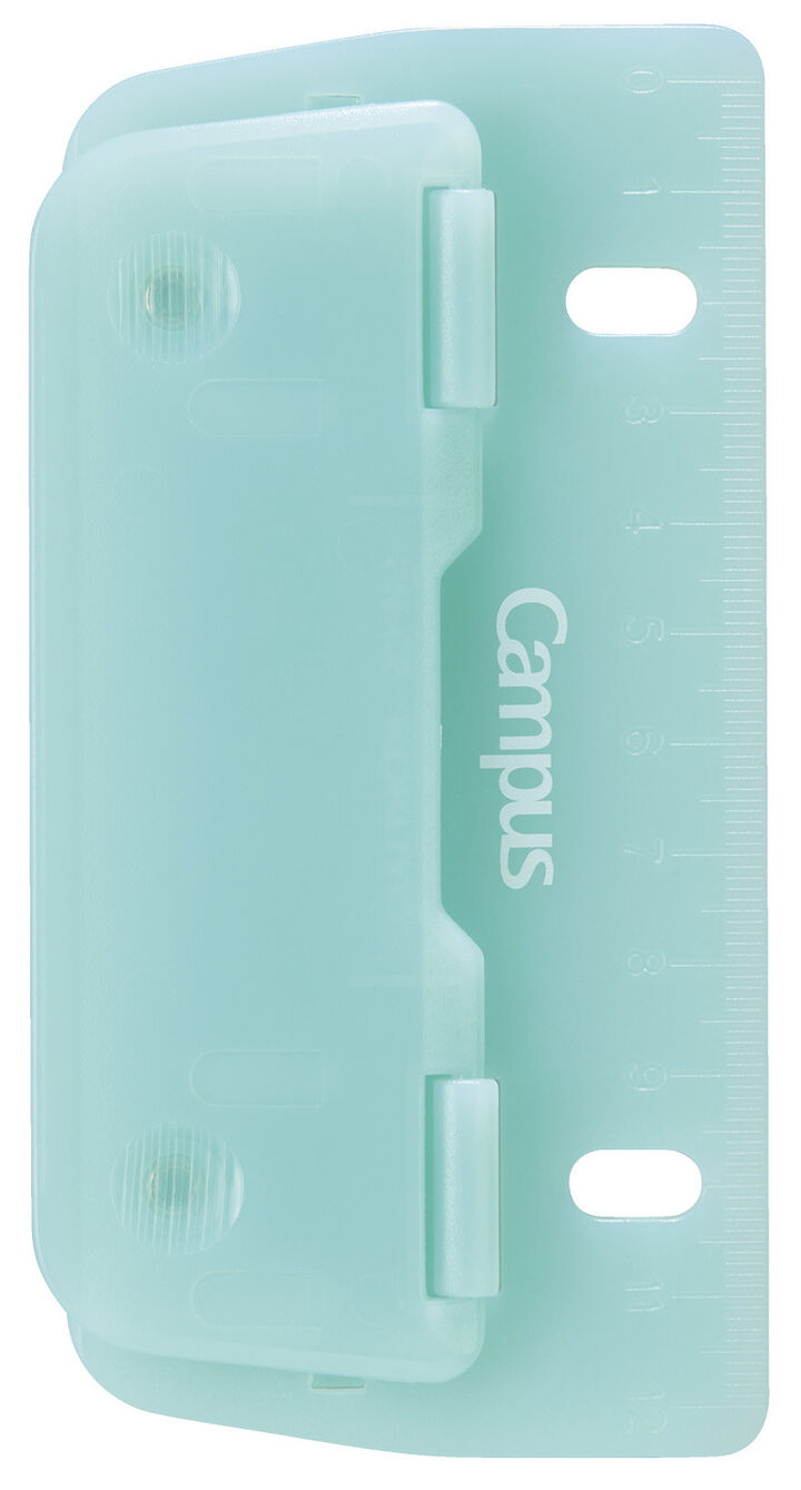 Campus Card 2-hole Punch Green,Green, medium