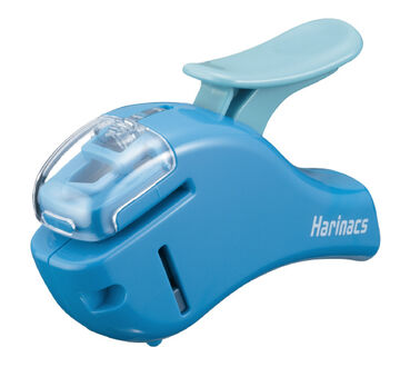 Stapleless Stapler Harinacs Compact Alpha 5 Sheets Blue,Blue, small image number 0