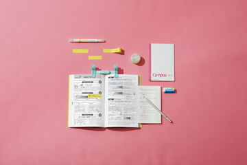 Campus Foldable Sticky Notes Small 6mm Dotted Ruled 20 Sheets,, small image number 18