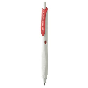 GOOD TOOLS Ball-point pen Gel Red 0.5mm,Red, small image number 1