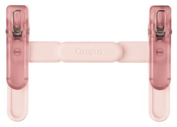 Campus Compact Portable Book Clip Pink,Pink, small image number 0
