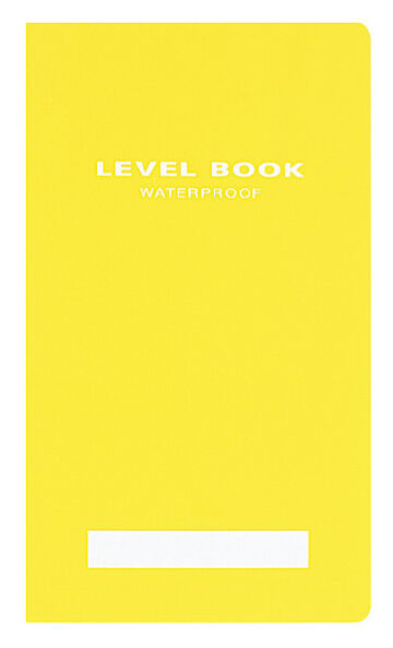 Field Notebook Bright Color Waterproof・PP Cover,Yellow, small image number 0