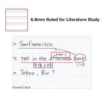 Campus Loose leaf 6.8mm Ruled for Literature Study B5 100 Sheets,Mixed, small image number 1