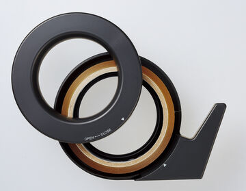 Karucut Tape cutter Handy type Large roll 27 x 146 x 109mm Black,Black, small image number 3