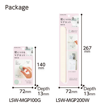 MAGNET for the wall Round type White,White, small image number 3