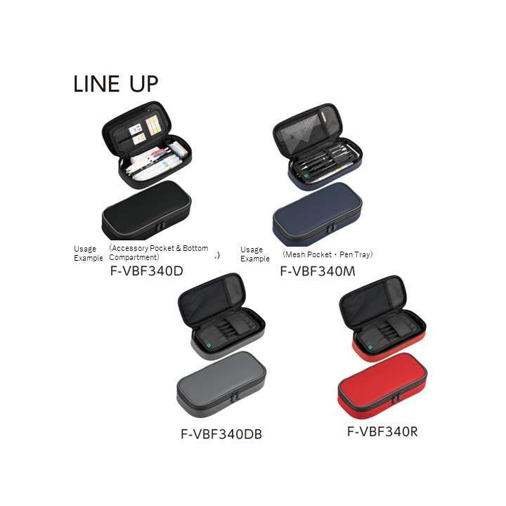 Wavy Holder Pen Case <WAVELE> Red,Red, medium image number 7