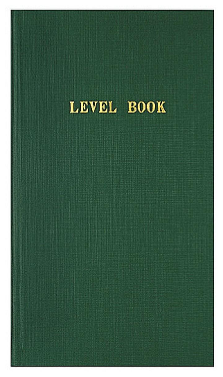 Field notebook Level Book