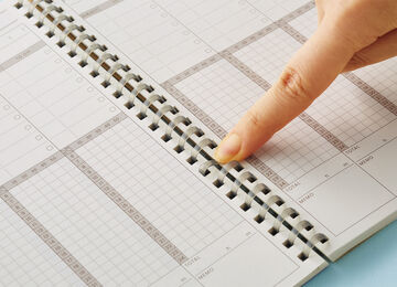 Campus Study Planner Monthly and Weekly A5 80 Sheets Purple,Purple, small image number 4