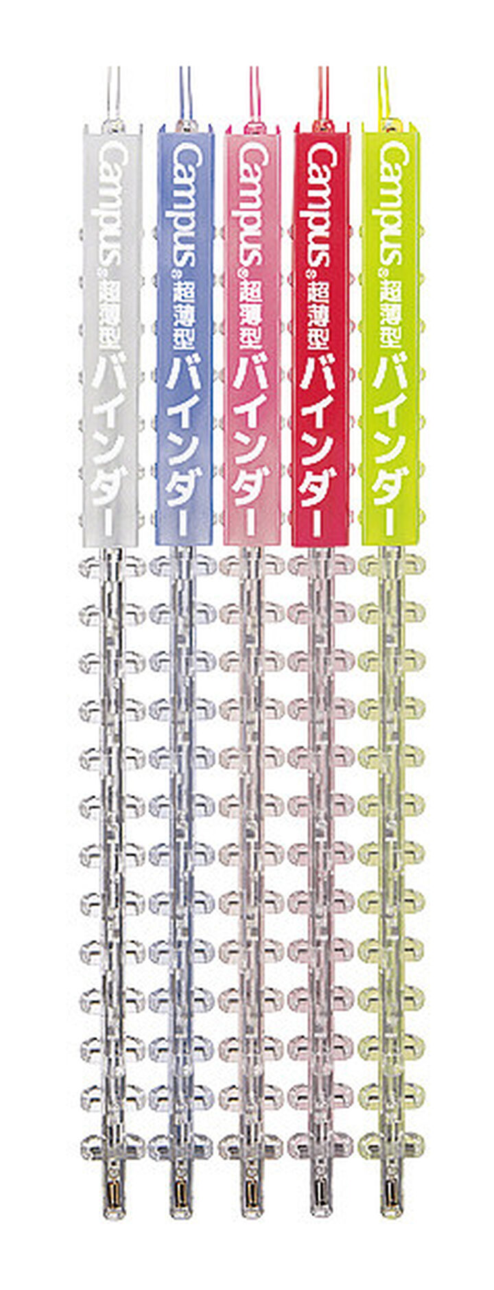 Campus Smartring Slim Binder A5 <25 Sheets> Light Pink,Light Pink, medium image number 5