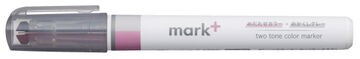 Mark+ 2 Tone Marker Pink+Gray,Pink/Pink Gray, small image number 0