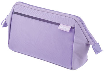 Campus Clear-view Pencase Purple,Purple, small image number 0