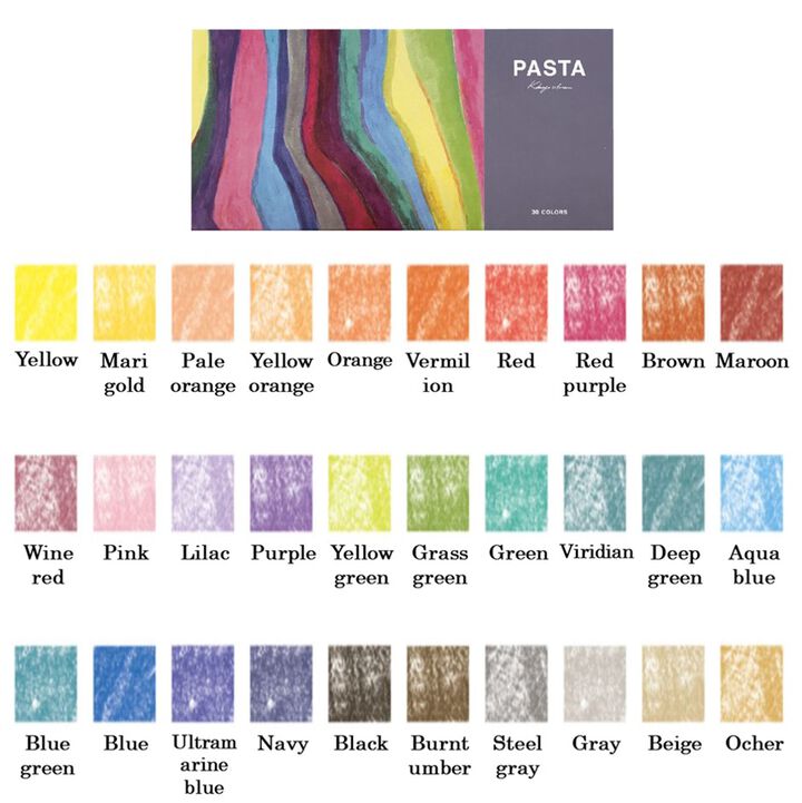 Pasta Marker pen set of 30 colors,Mixed, medium image number 2