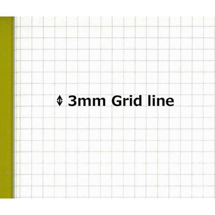 KOKUYO ME Field Notebook 3mm Grid line Black,Black, medium