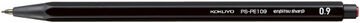 Enpitsu sharp  mechanical pencil 0.9mm Black,Black, small image number 0