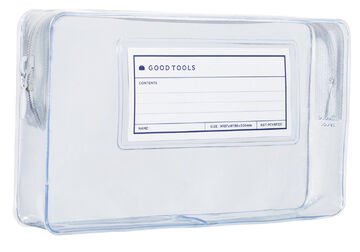 GOOD TOOLS Pen Pouch Transparent,Transparent, small image number 1