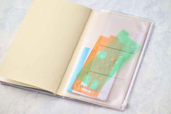 [5% OFF w/JIBUN TECHO] JIBUN TECHO Goods Zipper case mini,clear, medium image number 4