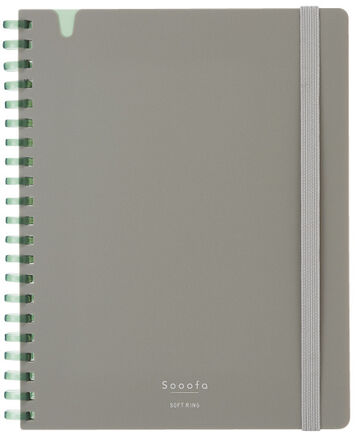 Softring Sooofa B6 80 Sheets Warm Gray,Warm gray, small image number 0