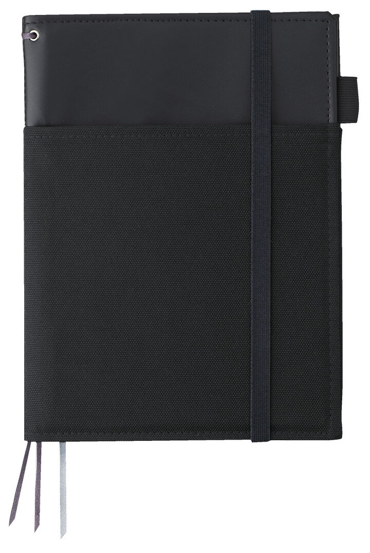 SYSTEMIC Note Cover A5 Size Black,Black, medium