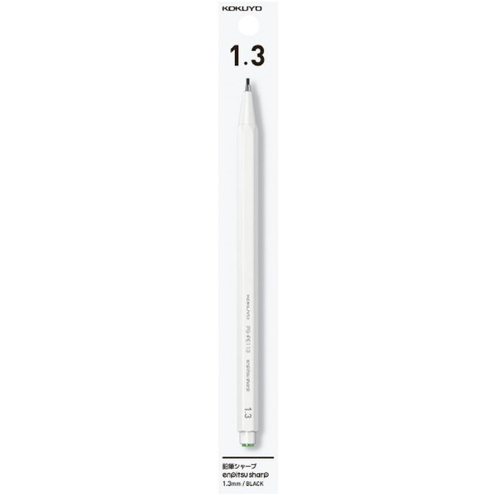 Enpitsu sharp  mechanical pencil 1.3mm White,White, medium image number 1