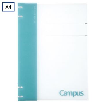Campus Binder notebook 2x2 Ring A4 Light Blue,LightBlue, small image number 0