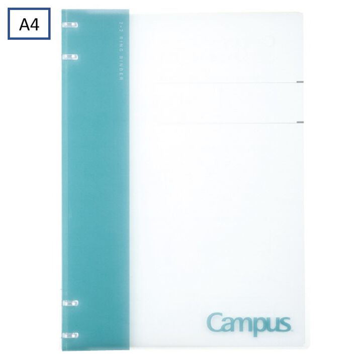 Campus Binder notebook 2x2 Ring A4 Light Blue
