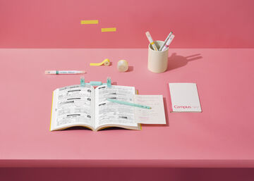 Campus Foldable Sticky Notes Small 6mm Dotted Ruled 20 Sheets,, small image number 15