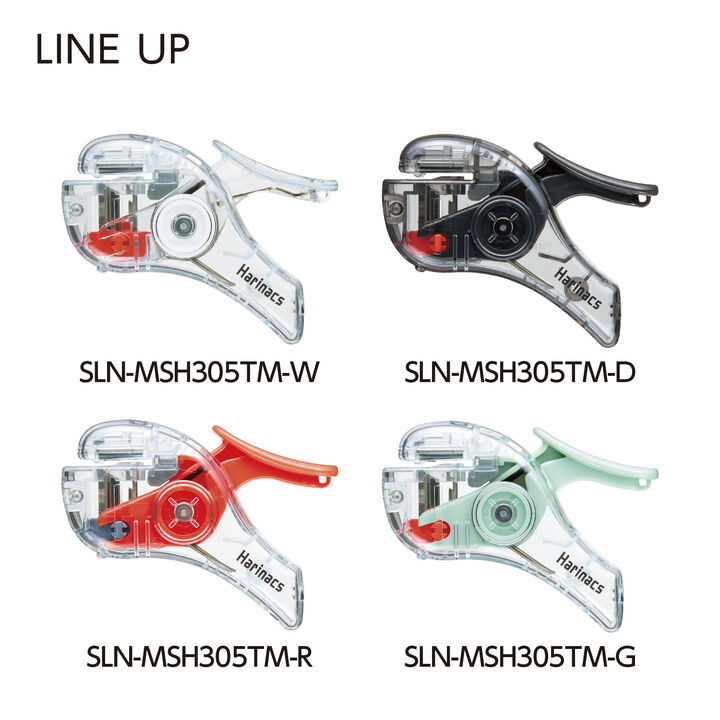 Transparent Mechanism Stapleless Stapler Harinacs Compact Alpha 5 Sheets White,White, medium image number 2