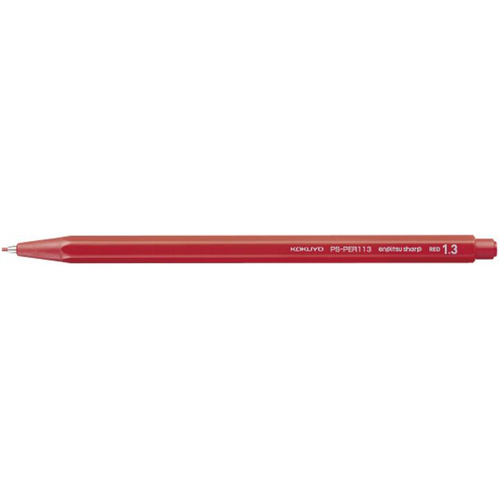 "Enpitsu sharp"  mechanical pencil 1.3mm Red