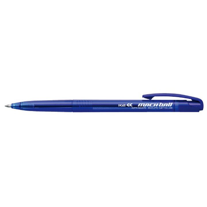 Smooth touch K2 Ball-point pen 0.7mm set of 10 Blue,Blue, medium