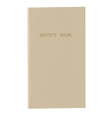 Field notebook Sketch Book trystrams color Beige,Beige, small image number 0