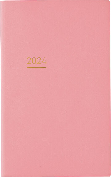 Jibun Techo Lite 2024 A5 Slim Pink,Pink, small image number 0