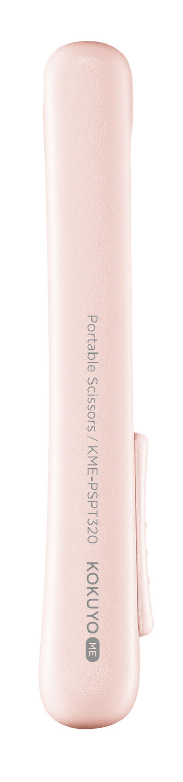 KOKUYO ME Portable Scissors BRIGHT SAND,Pink, small image number 0