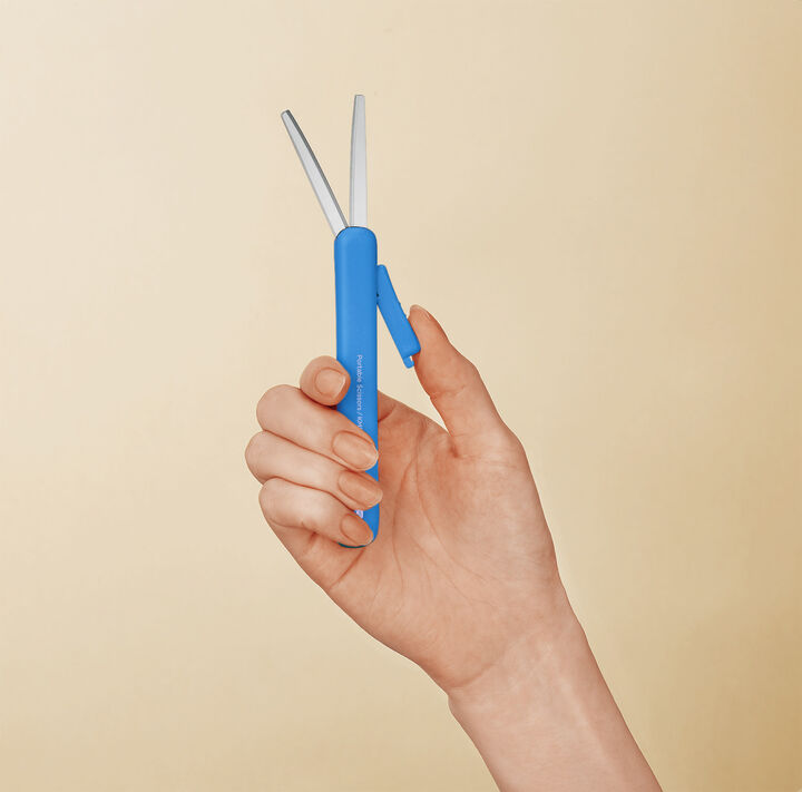 KOKUYO ME Portable Scissors TENNIS,Green, medium image number 2