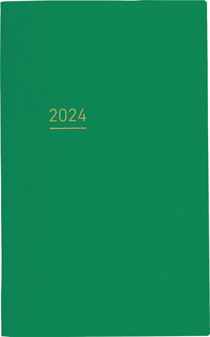 Jibun Techo Lite mini 2024 B6 Slim Green