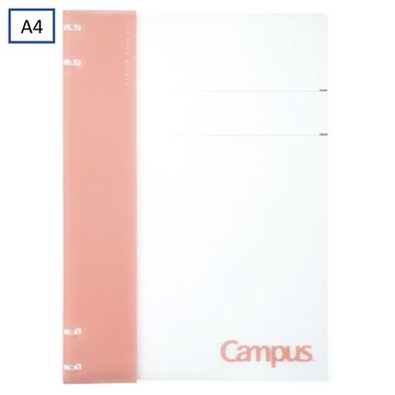 Campus Binder notebook 2x2 Ring A4 Pink,Pink, small image number 0