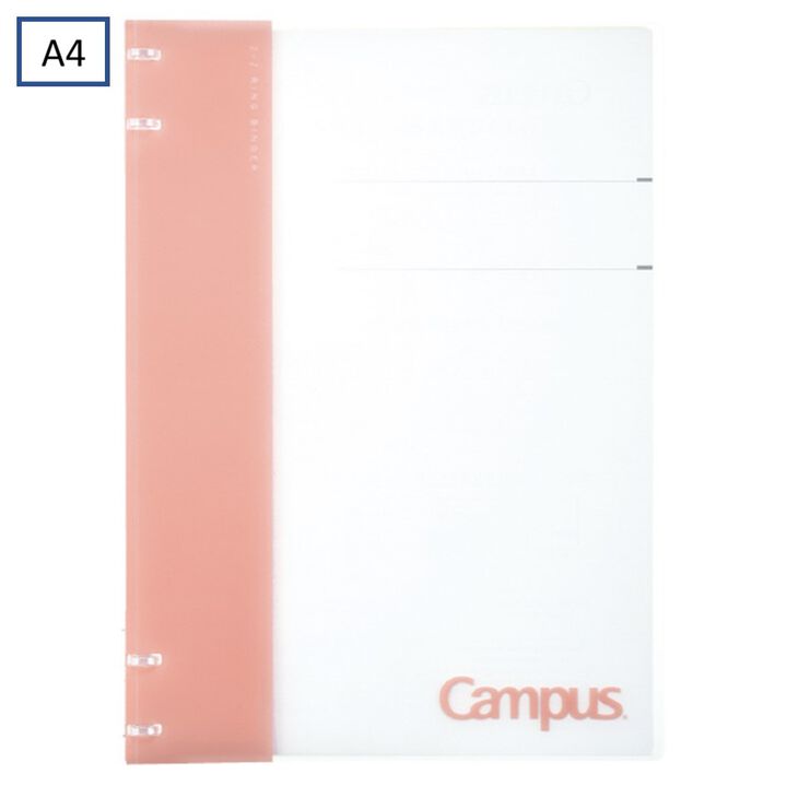 Campus Binder notebook 2x2 Ring A4 Pink,Pink, medium image number 0