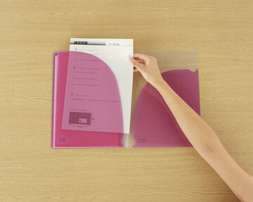 Campus Notebook Print storage pocket included A4 Pink 7mm Rule 30 Sheets,Pink, small image number 9