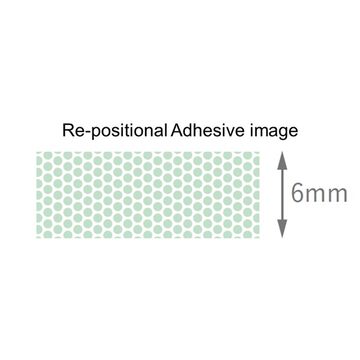 Dotliner Flick Re-positional adhesive Green,Green, small image number 1