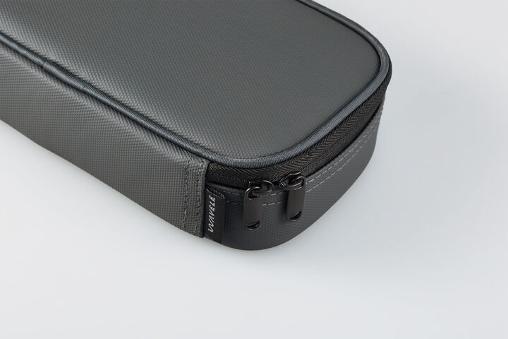 Wavy Holder Pen Case <WAVELE> Gray,Dark Gray, medium image number 5