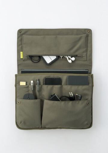 BIZRACK bag in bag Horizontal type  Olive Green,Olive green, small image number 2