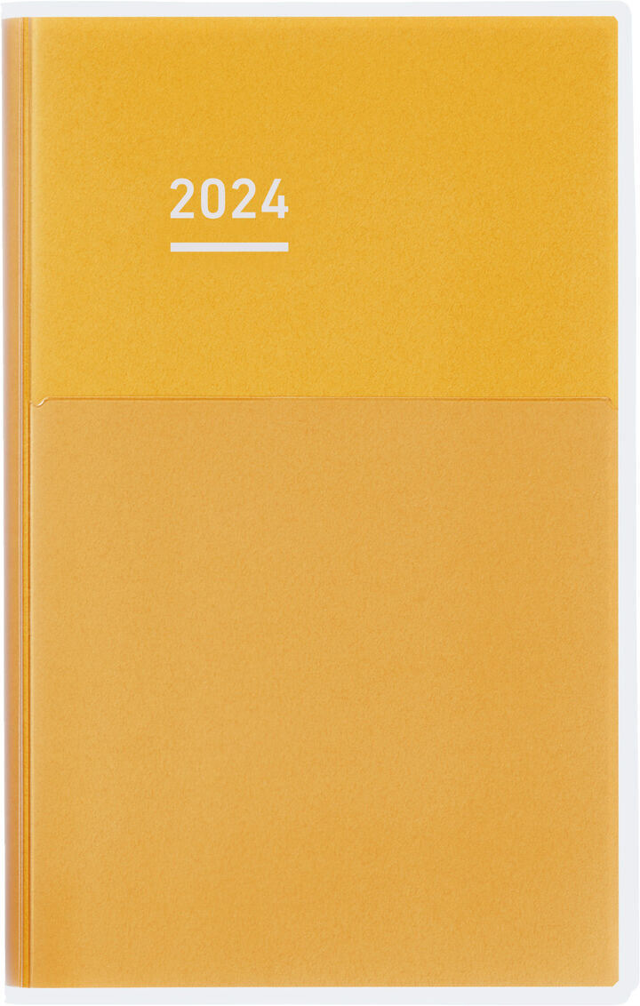 Jibun Techo DAYs 2024 A5 Slim Yellow,Yellow, medium image number 0