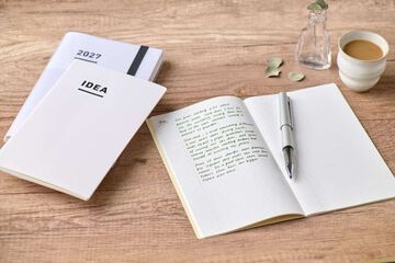 [5% OFF w/JIBUN TECHO] JIBUN TECHO mini IDEA B6 Slim Pack of 2,White, small image number 5