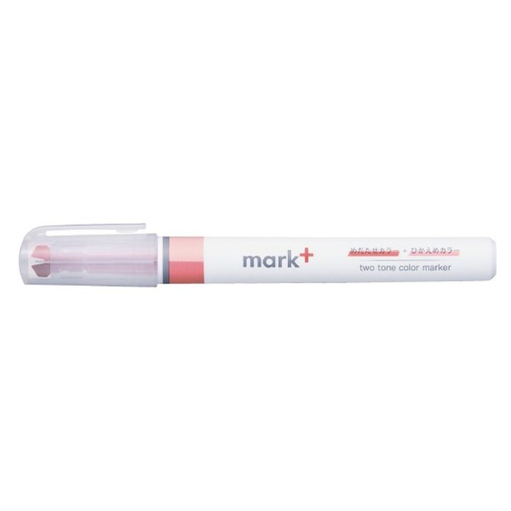 Mark+ 2 Tone Marker Red,Red, medium image number 0