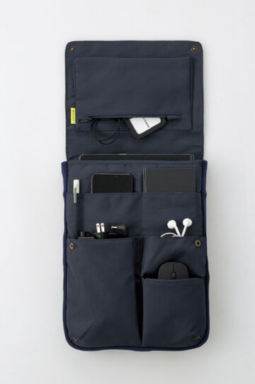 BIZRACK bag in bag Vertical type Smoky Navy,Smoky navy, small image number 2